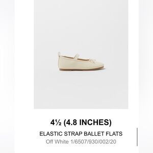 Zara Cream Dress Shoes with Elegant Design